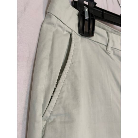 Elizabeth and James Size 12 Pale Mint Green Cotton Blend Dress Pants - Picture 5 of 8